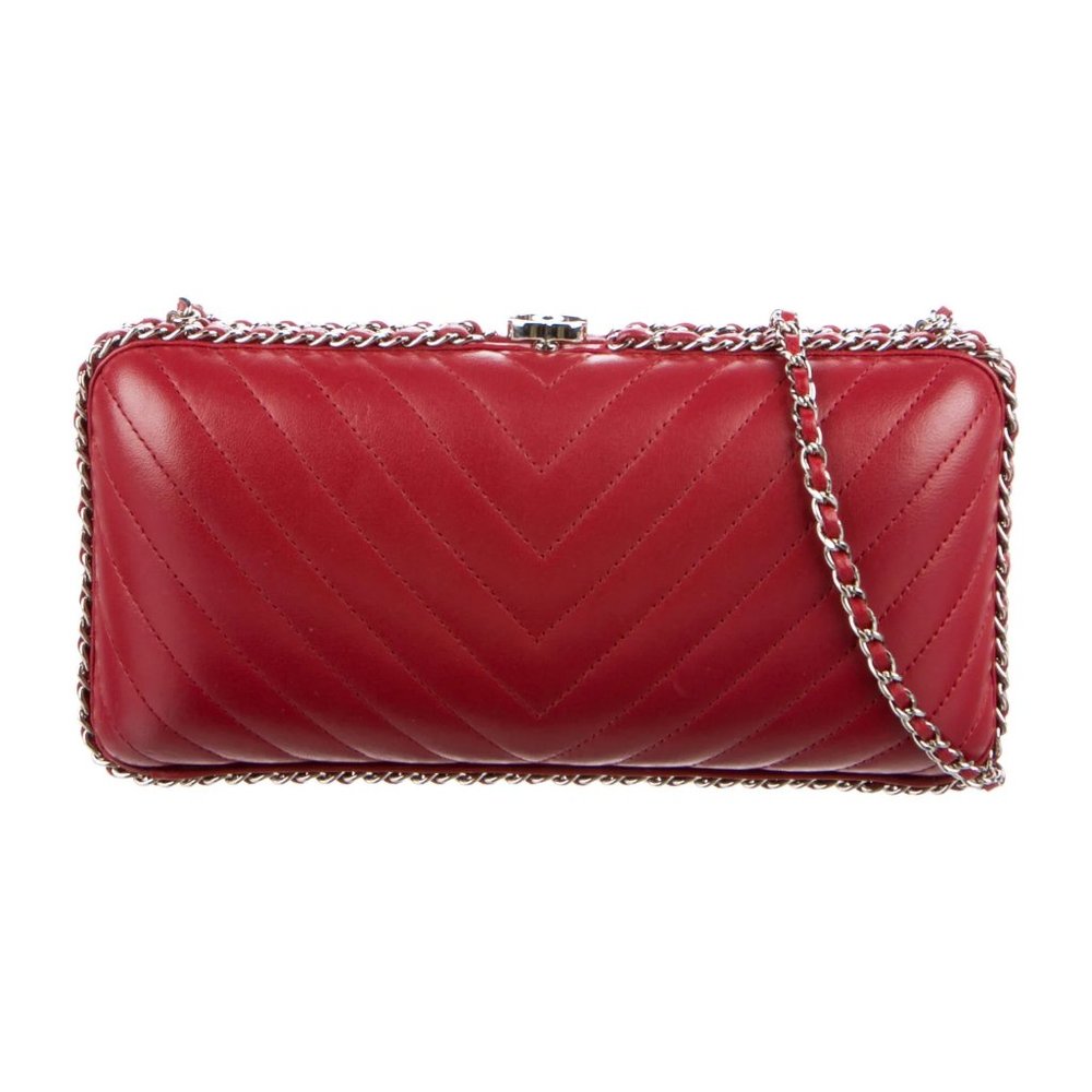 CHANEL Chevron Chain Around Clutch - Picture 2 of 5